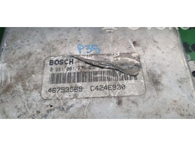 Блок управления двигателем Блок управления 0281001936, 0281001936.   Alfa Romeo 145 - 146