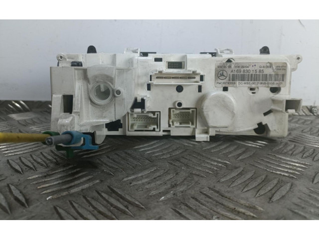 Блок управления климат-контролем A1698301585 Mercedes-Benz A W169