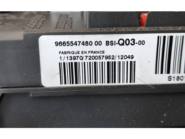 Блок комфорта 9665547480 Citroen C4 II