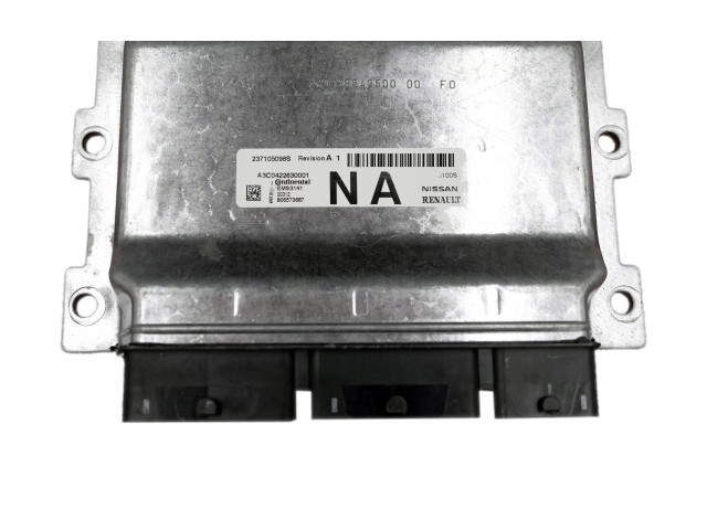 Блок управления двигателя 237105098S, A3C0422630001 Dacia Logan I
