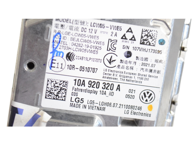 Панель приборов 10A920320A   Volkswagen ID.3       