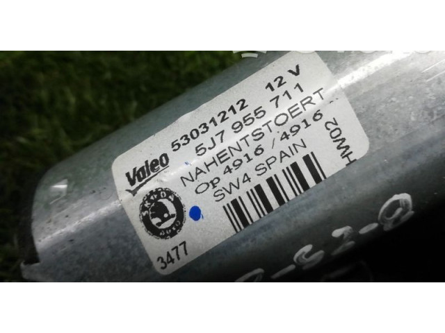 Моторчик заднего дворника 5J7955711 Skoda Fabia Mk2 (5J)