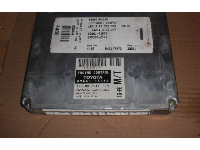 Блок управления впрыском 89661-53030 Lexus IS 200-300