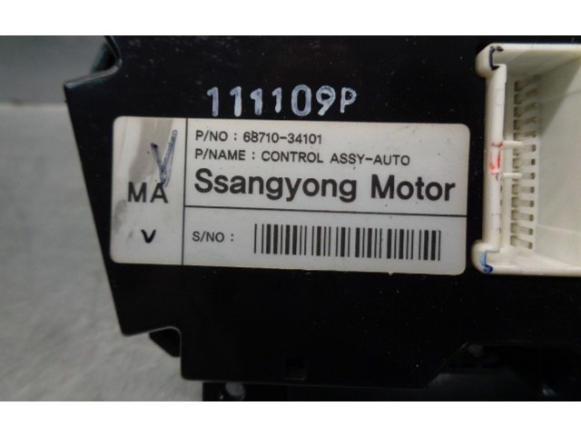Блок управления климат-контролем 6871034101 SsangYong Korando