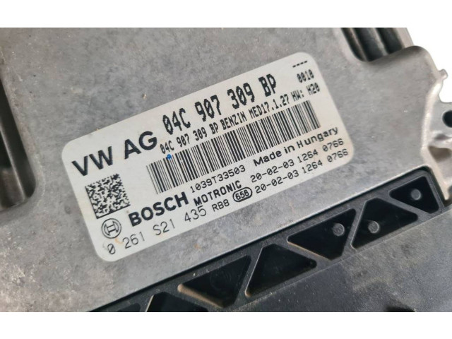 Комплект блоков управления 04C907309BP, 0261S21435 Skoda Fabia Mk3 (NJ)