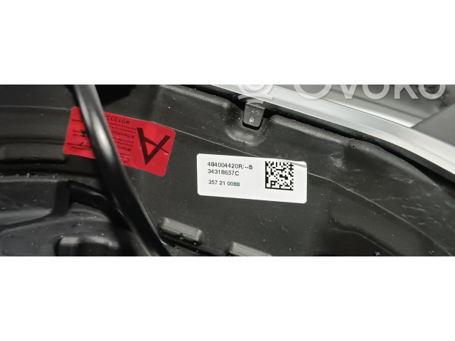 Руль Dacia Sandero III 2020 - года 484004420R, 34318657C