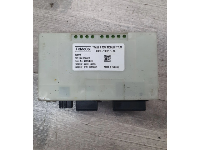 Блок управления DB3919H517AA, 28419281 Ford Ranger