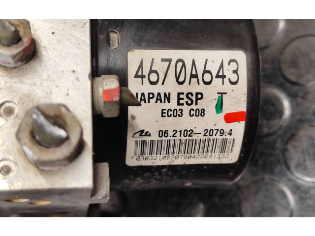 Блок АБС 4670A643, 06210962983 Peugeot 4008 - года