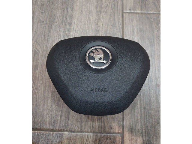 Подушка безопасности водителя 6V0880201A, 20160260557 Skoda Fabia Mk3 (NJ)