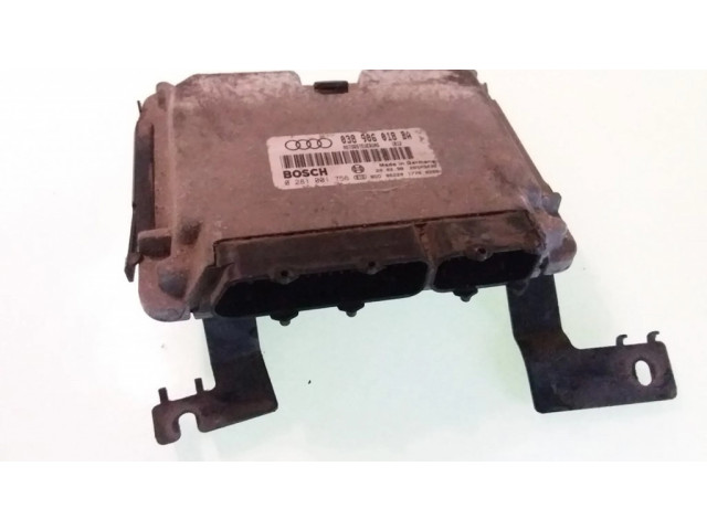 Блок управления двигателя 038906018BA, 0281001756   Audi A3 S3 8L