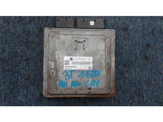 Блок управления двигателя 03L906023JH   Skoda Octavia Mk2 (1Z)