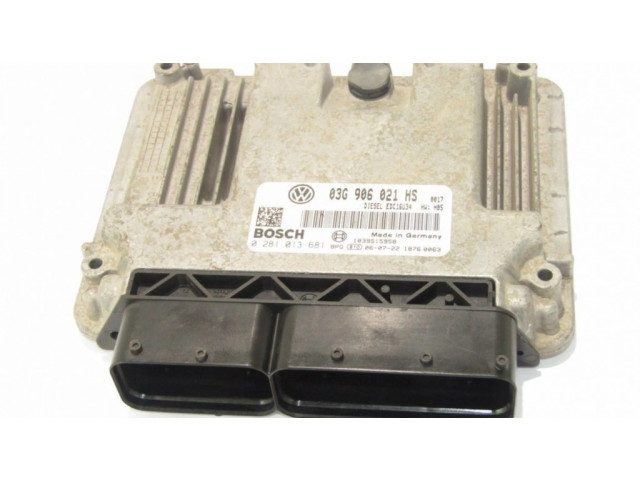 Řídící jednotka 0281013681   Volkswagen Caddy 2006