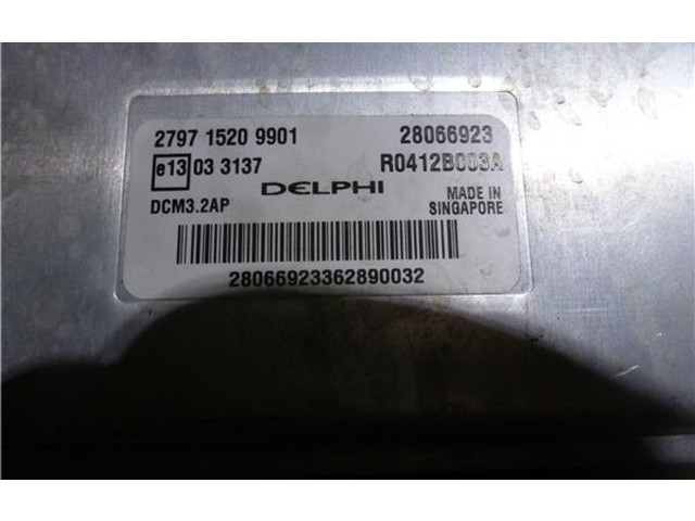 Блок управления двигателем ECU Tata Indica Vista II 2008 - 2014 года 279715209901, 28066923R0412B003A