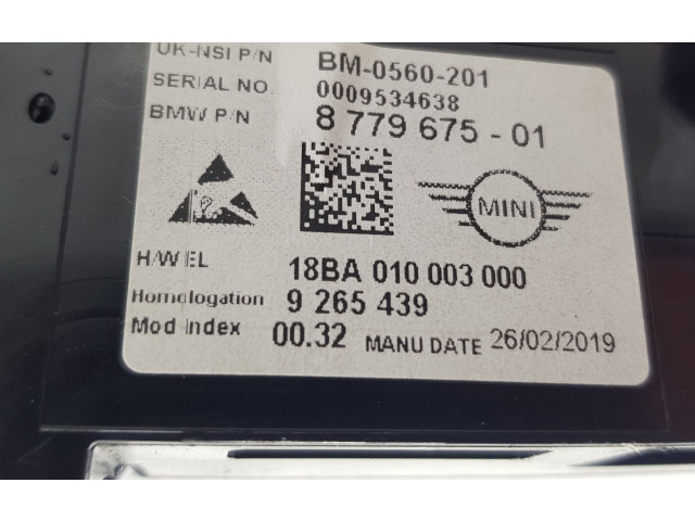 Панель приборов 8779675, 5A1C3F8 Mini One - Cooper F56 F55