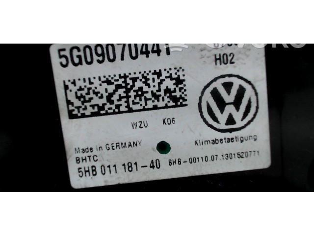 Блок управления климат-контролем Volkswagen Golf VII