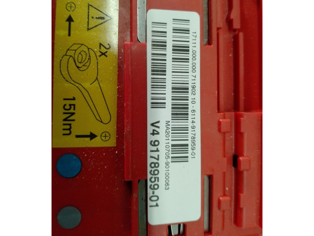 Pojistková skříňka Řídící jednotka BSM 61149178959 BMW X6 E71 2012