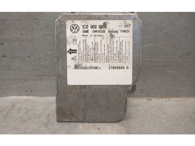 Блок подушек безопасности 1C0909601, 1C0909601   Skoda Octavia Mk2 (1Z)