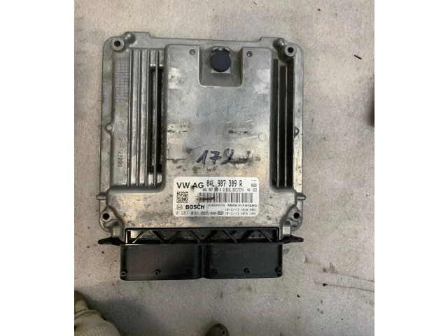 Блок управления двигателя 04L907309R, 0281034066   Audi A3 S3 8V