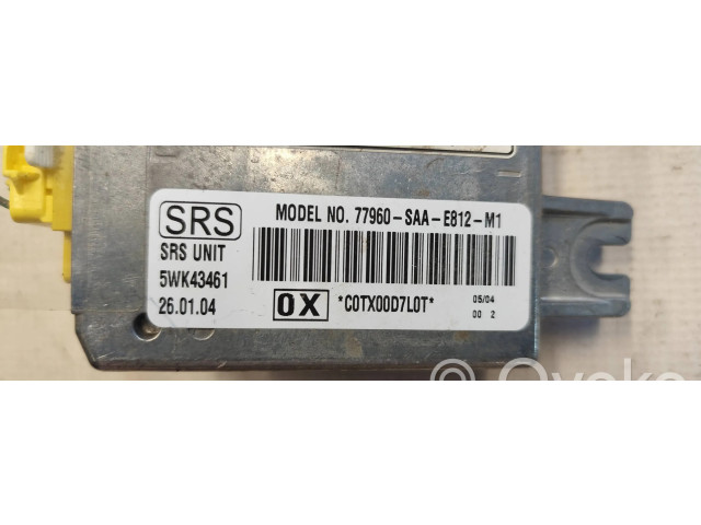 Блок подушек безопасности 5WK43461   Honda Jazz