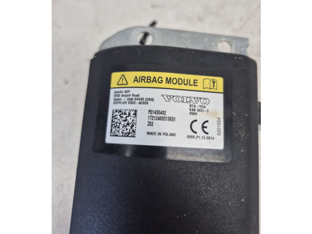 Подушка безопасности для колен 31455402, P31455402 Volvo XC40