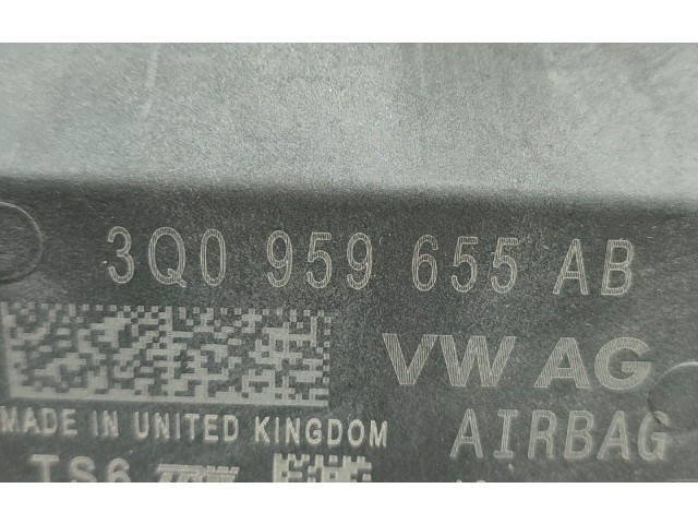 Блок подушек безопасности 3Q0959655AB Skoda Octavia Mk3 (5E)