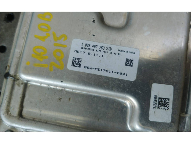 Блок управления двигателя 9001143237, 8733250605   Hyundai i10