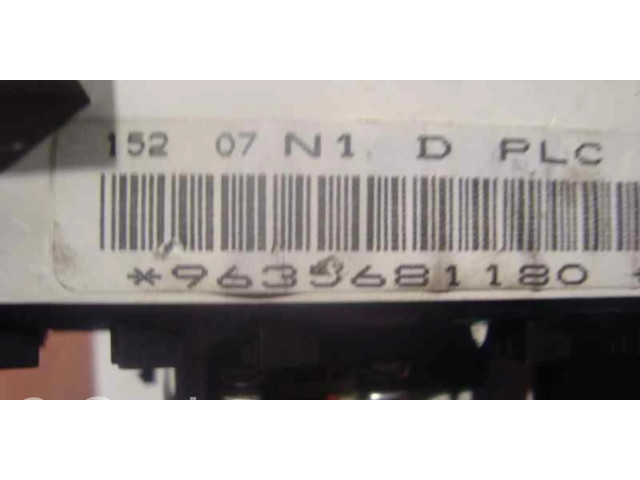 Přístrojová deska  Citroen Berlingo  9635681180, CUADROINSTRUMENTOS  