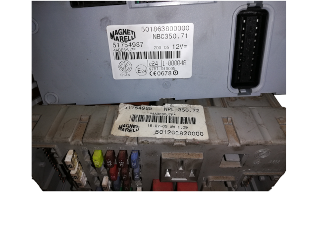 Блок предохранителей 51754987, 51754987   Fiat Idea    