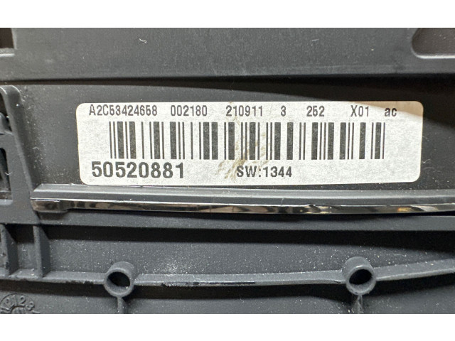 Панель приборов 50520881, A2C53424658   Alfa Romeo Giulietta       