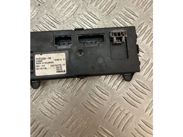 Блок управления кондиционера воздуха / климата/ печки (в салоне)     31472269    Volvo XC90 