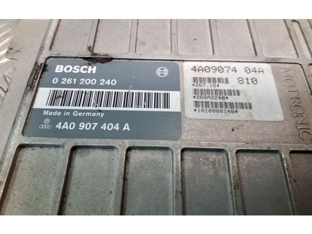 Řídící jednotka 0261200240, 4A0907404A Audi 100 S4 C4 1993