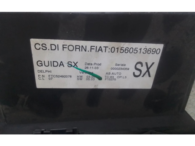 Блок управления климат-контролем 01560513690 Alfa Romeo GT