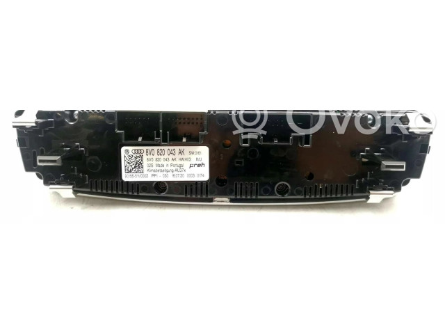 Блок управления климат-контролем 8V0820043AK   Audi Q2 