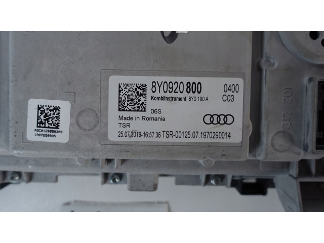 Панель приборов LICZNIK VIRTUAL ZEGARY LCD AUDI A3 8Y 8Y0920800 Audi A3 8Y