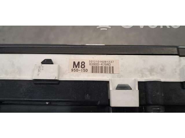 Přístrojová deska Toyota Prius c 2013 8380047840