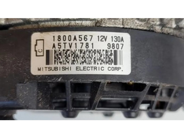 Генератор 1800A567   Mitsubishi ASX      
