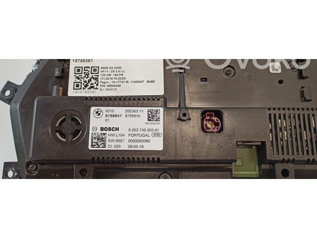 Панель приборов 023376, 9836947 BMW Z4 g29