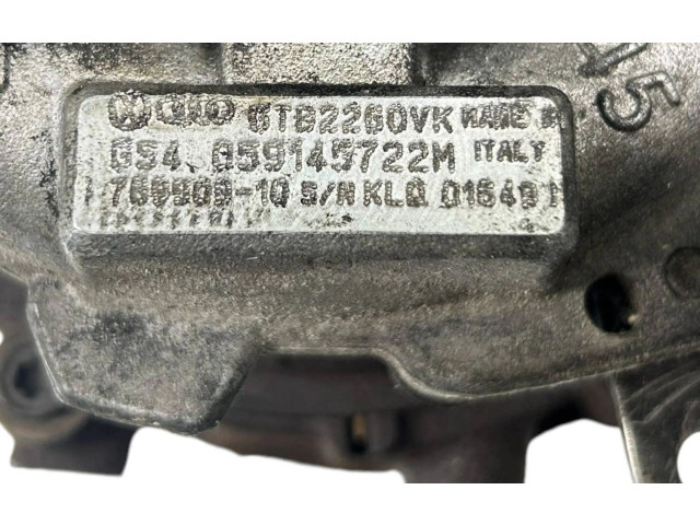 Turbodmychadlo Турбина 059145722M, GTB2260VK Volkswagen Touareg II