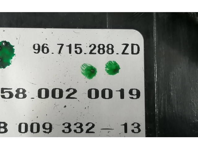 Блок управления климат-контролем 96715288ZD, 580020019   Citroen C5