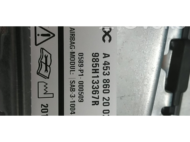 Подушка безопасности в сиденье 985H13367R   Renault Twingo III