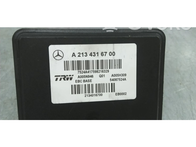 Jednotka ABS A2134316700, A2134311601 Mrcedes-Benz E W213 2017