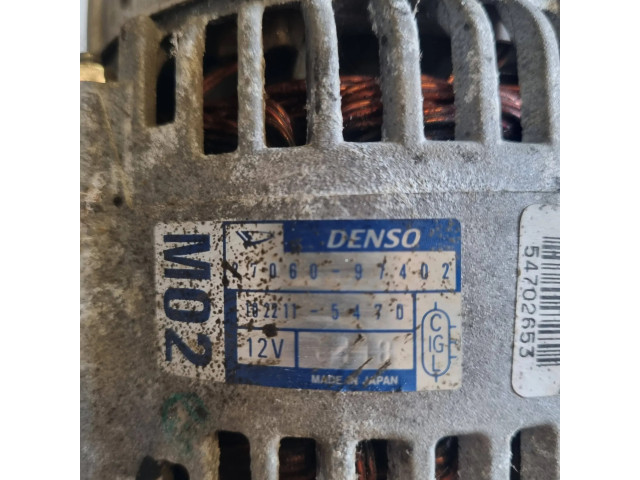 Генератор 1622155470, 106091402 Daihatsu Sirion 1.3