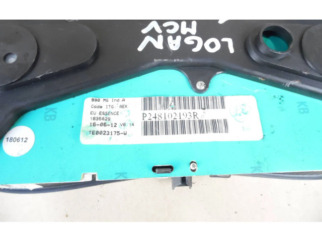 Рулевая рейка Спидометр (приборный щиток) 1835629, P248102193R Dacia Logan I 2004 - 2012 года