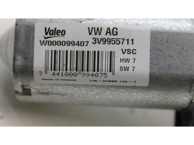 Моторчик заднего дворника 3V9955711 Skoda Superb B8 (3V)