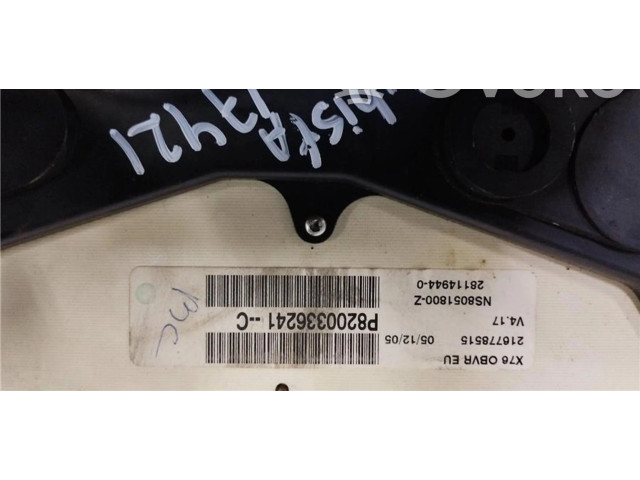 Панель приборов P8200336241C, 0090059 Nissan Kubistar