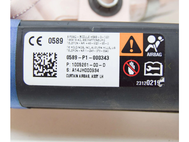 Боковая подушка безопасности 2459419D, 100526100D Tesla Model S