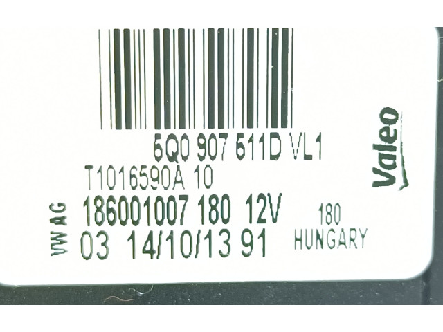 Вентилятор печки 5Q0907511D, 186001007180 Volkswagen Golf VII