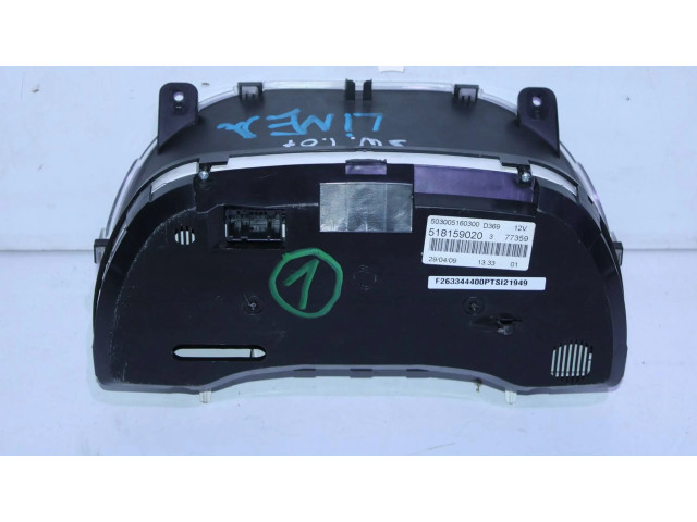 Přístrojová deska Fiat Linea 2007 518159020, 503005160300