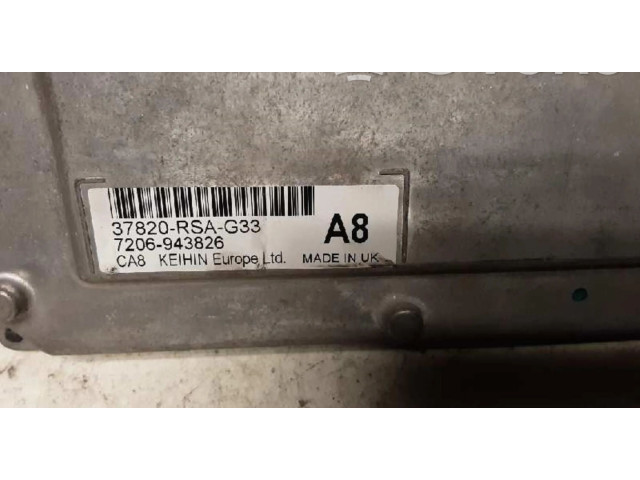 Řídící jednotka 37820RSAG33 Honda Civic