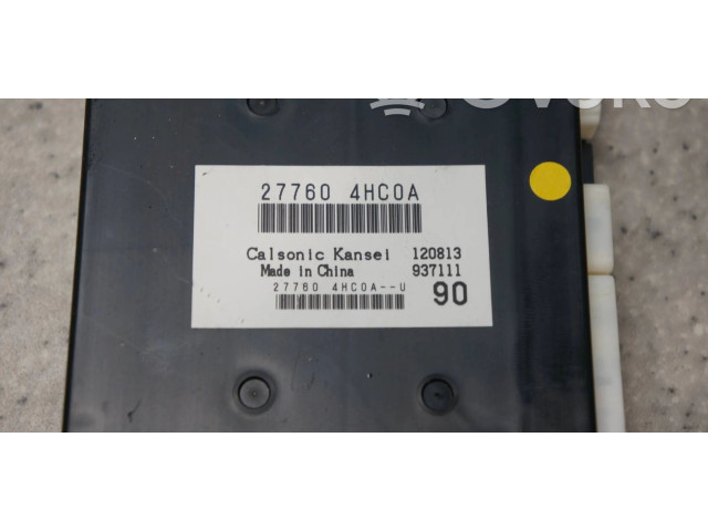 Модуль блока управления кондиционером 277604HC0A Infiniti Q50